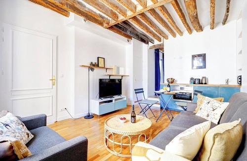 Quartier Sainte-Avoye Apartment | TheBlueStay 283 - Charming Apartment - Le Marais