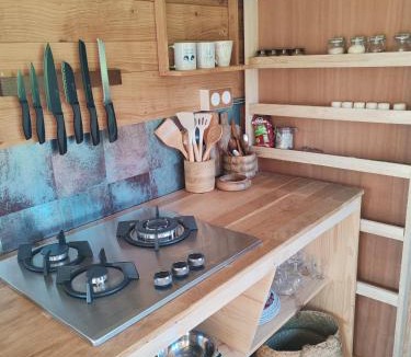 Huelgoat Ski Chalet | Tiny house a la ferme