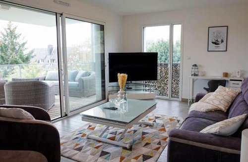 Vannes Apartment | Ty koun-terrasse-2 parkings-6 personnes