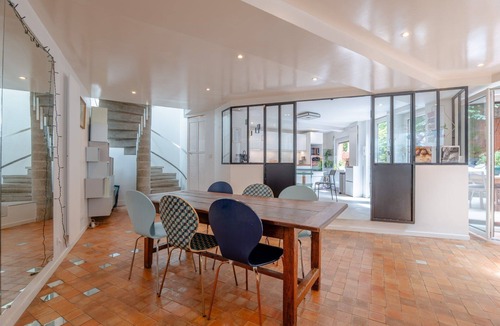 15th Arrondissement House | Unique 4BR Architect House w/Private Terrace