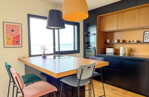 Digosville House | Villa "Bois Flotté" - 180° sea view - Table soccer
