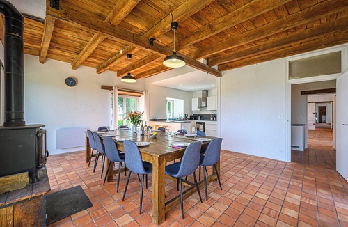 Theix-Noyalo Villa | Villa Calypso - Longère sea view and heated pool