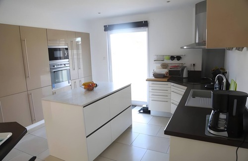 Saint-Germain-sur-Ay Villa | Villa "Grande Bord De Mer" with Private Terrace, Garden, and Wi-Fi