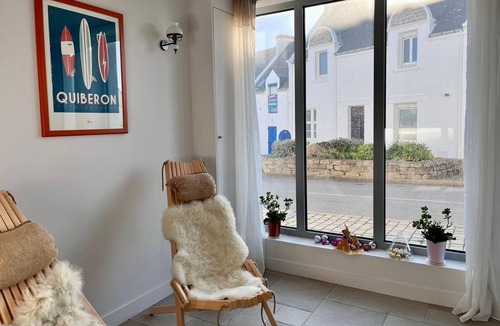 Quiberon Villa | Villa La Chaumine, sea view, Quiberon, 10 pers, full sea view