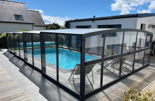 Le Tour-du-Parc House | Villa with heated pool, SPA, hammam 5 minutes from the beach!