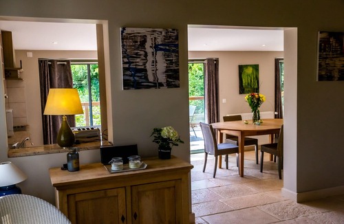L'Oudon House | Waterfront house "la Lagune" 2 bedrooms + SPA pool access