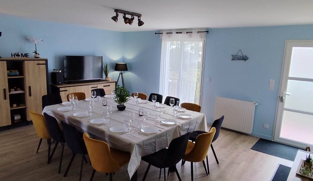 Île d'Houat - Maison 5ch - 7 à 14 pers. - Piscine & S