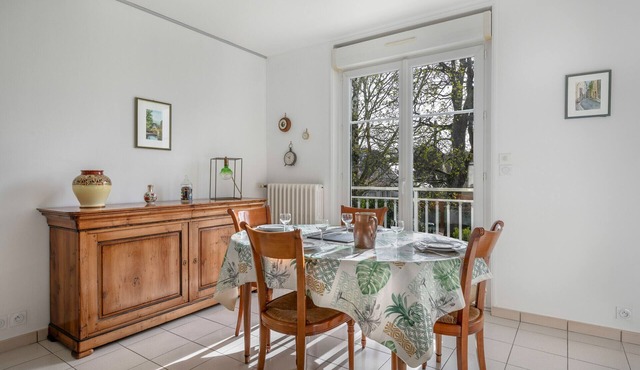 200 m beach - House for 5 with garden & BBQ