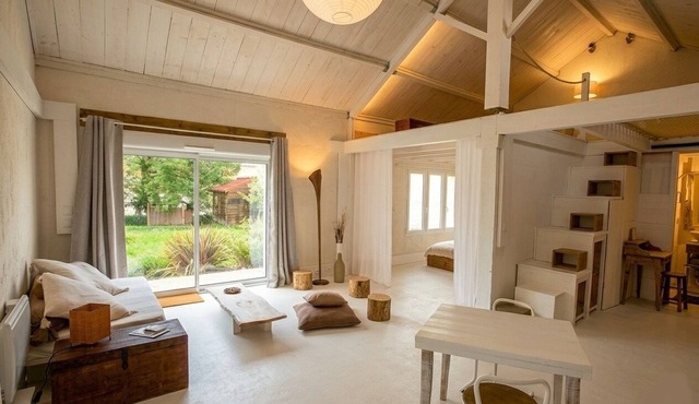 3 loft houses ideal for 3 couples of friends, 10mn from the ocean