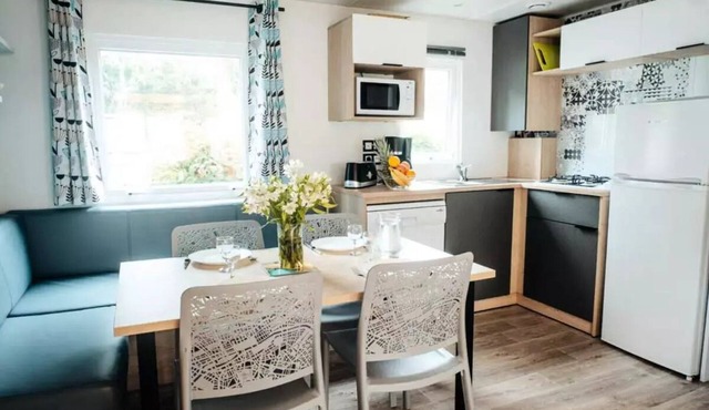 5-Room "Grand Confort" Mobile Home for 8 People + TV