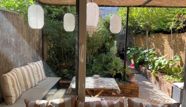 A rare gem: a green oasis in Paris—exotic and refined