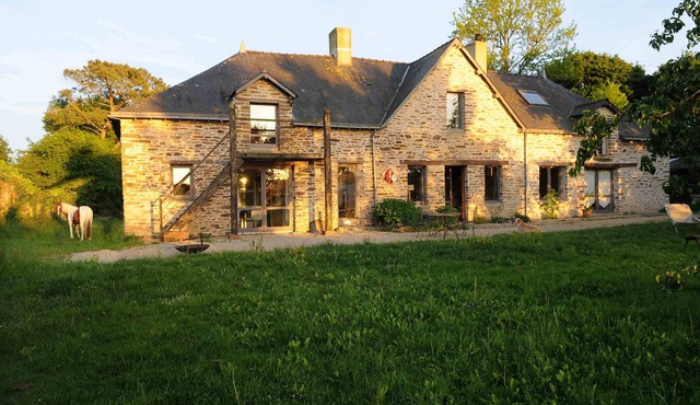 A vacation rental in a charming house in a quiet rural setting, featuring a sauna