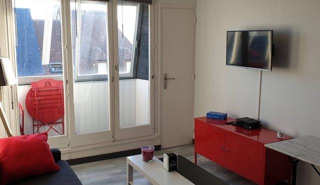Apartment F2, 4 pers, ideally located classified 2*, wifi