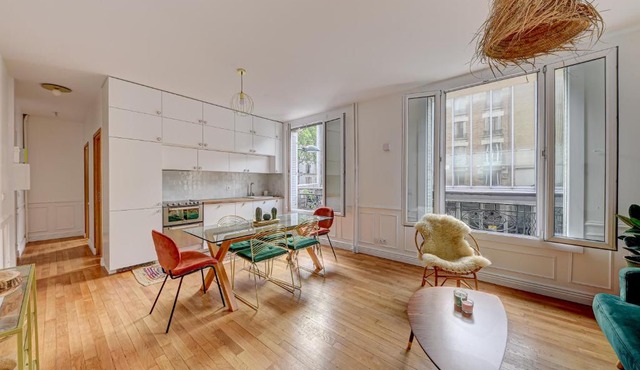 Appartement parisien lumineux proche métro