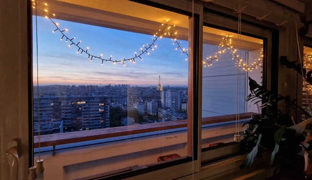Appartement vue Tour Eiffel et Piscine