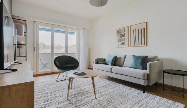 Blueground | Breite, elevator, fully furnished in Basel