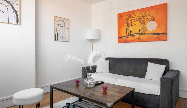 Bright 1BDR Retreat in Paris 15th