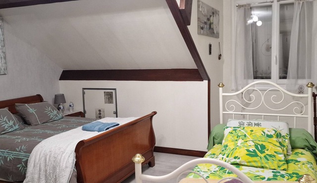 "Buddha" Room—perfect for sporting events at the Le Mans circuit