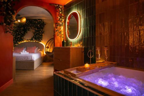 Bulle Florale avec balnéo privée 10 min Rennes