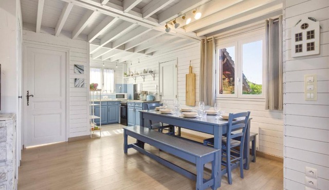 california park, cabourg, 3 chambres, piscine partagee