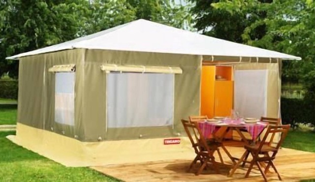 Camping Aquarev *** - Bungalodge 3 rooms 4 persons Without Bathroom