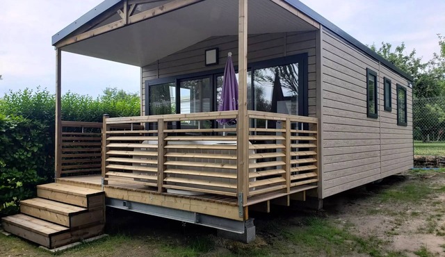 Camping Le Raguenès Plage* - Mobilhome Raguenes 3 Rooms 4 People