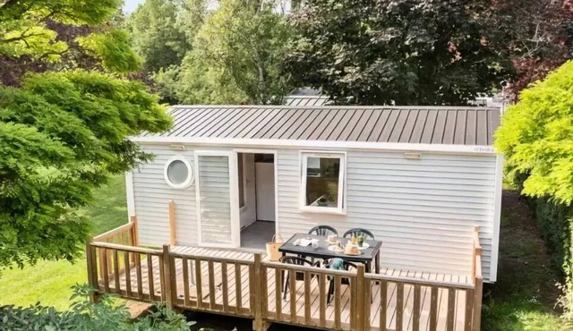 Campsite Le Chatelet* - COMFORT mobile home - 1 bedroom for 2 people
