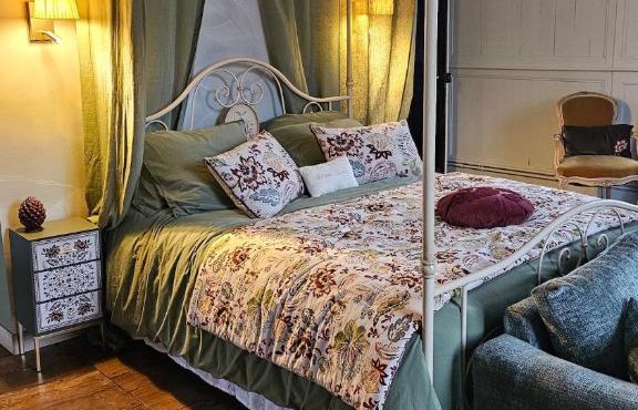 Chambre au château de la Noé Sèche