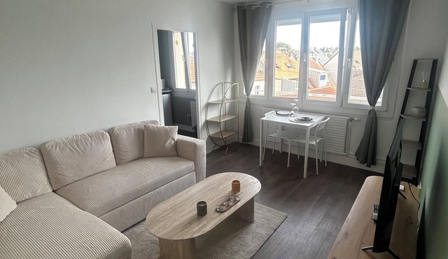 Charming, cosy T2 in the heart of Caen - Free parking
