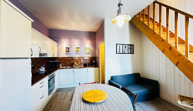 Charming house 200m from beach for 5 people