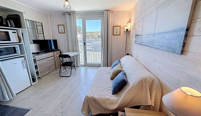 Cozy studio beach access - 2 guests