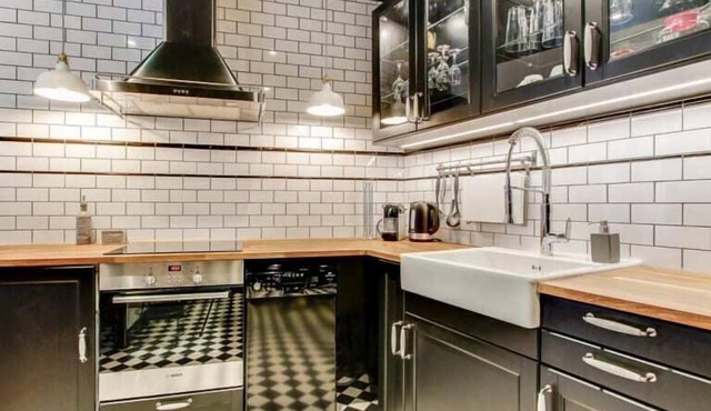 Designer Flat with AC in Bastille - Opéra