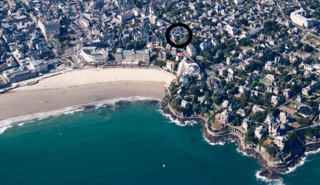 Dinard: studio à 100 m de la plage de L'Ecluse