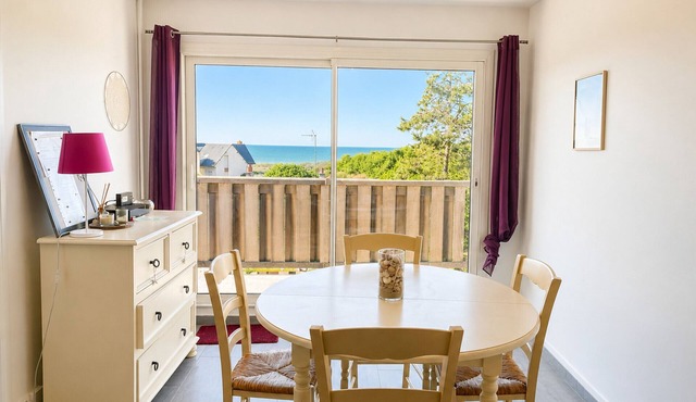Duplex sea view, pets welcome, parking - 6 guests