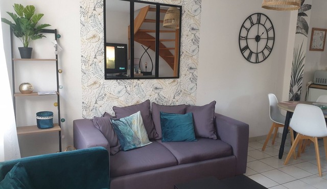 Duplex 47 m2 in wooded setting