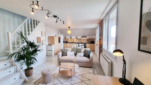 Duplex 4pers Calme Parking - Proche Gare & Rocade