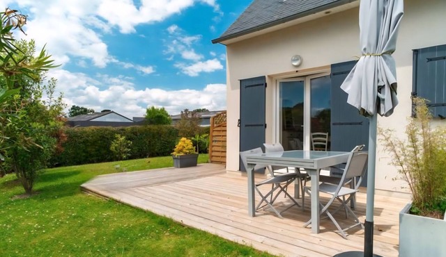 Family vacation home close to the sea and the GR34 Pets welcome