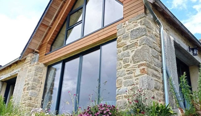 Gîte Mell: Le Glazik with view of the sea and Les Glénans, beach 300 m away