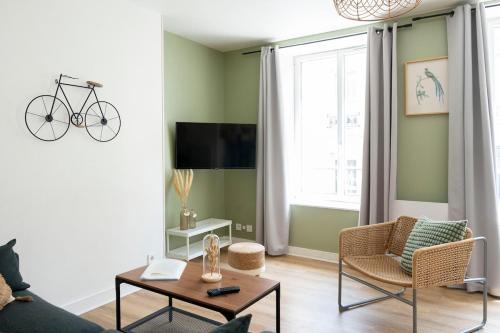 Grand appartement Rue Caponiere - Centre de Caen à pied