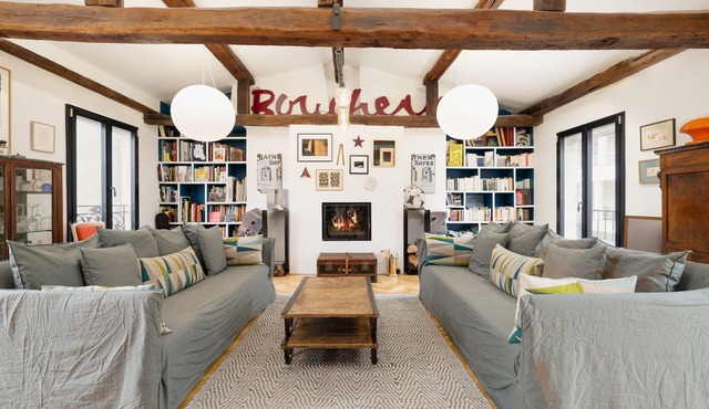 Grand Duplex Familial Comme une Maison à Paris! Balcon Paysager, Coeur du 9eme