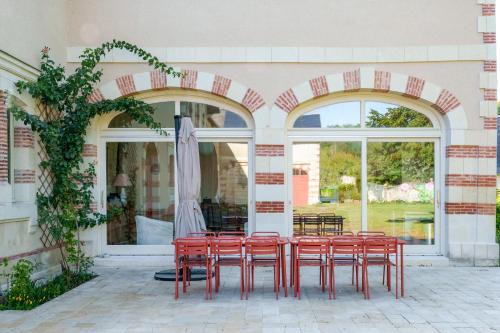 Grand gîte 15 p 11 lits idéal groupes & familles, entre Azay et Chinon