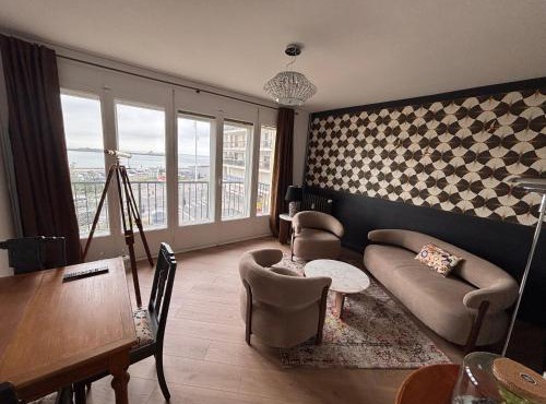 L Escale Malraux 2 chambres VUE MER avec balcon
