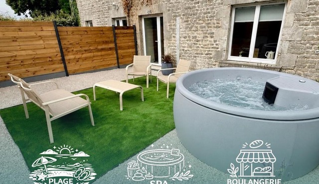 La Sparenthese avec spa privatif proche des plages