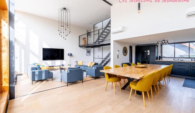 Loft climatisé avec rooftop - Unique à Nantes