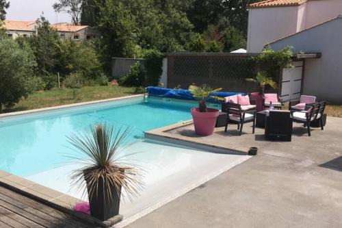 Maison loft piscine
