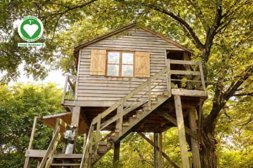 Maisonnette perchée au cœur de la nature