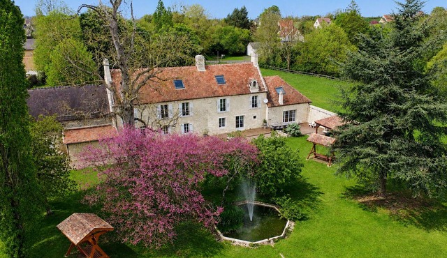 Manoir 5 épis 14 pers, park, Normandy