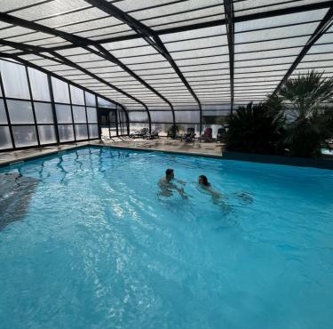 Mobil home confort XL, camping HOMAIR "la pommeraie", piscine et océan, concarneau et pont aven