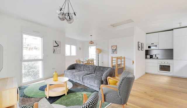 Nice Duplex with Rooftop -3BD/6P- Nogent-sur-Marne