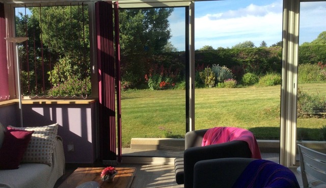 Old Breton house with enclosed garden 900m from the sea